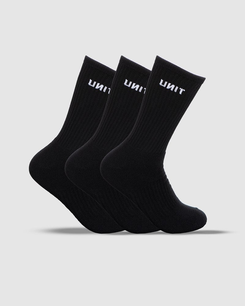 Unit Mens Bamboo Crew Socks 3 Pack