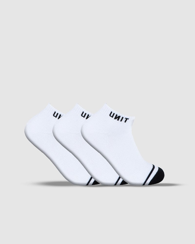 Unit Bamboo Ankle Socks 3 Pack