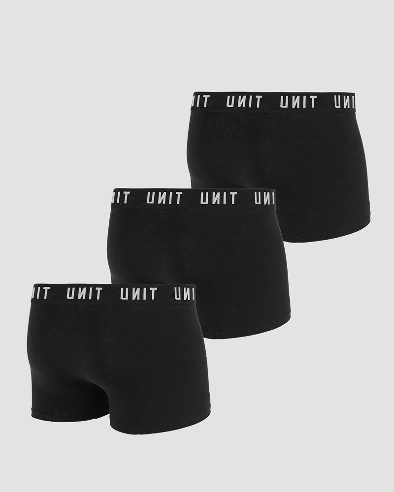 Unit Cotton Short Trunk Underwear - 3 Pack