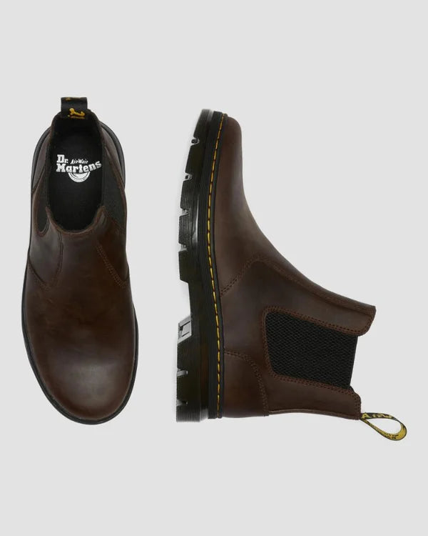 Dr. Martens Embury Leather Chelsea Boot - Gaucho Crazy Horse
