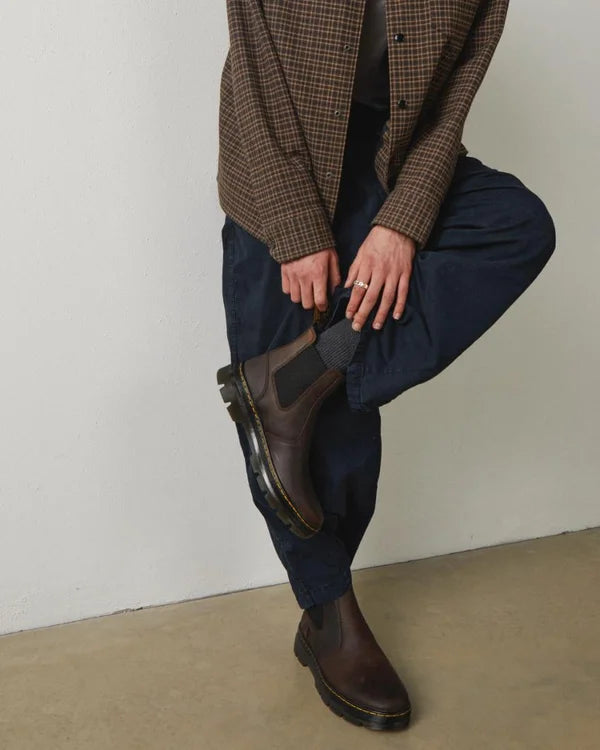 Dr. Martens Embury Leather Chelsea Boot - Gaucho Crazy Horse