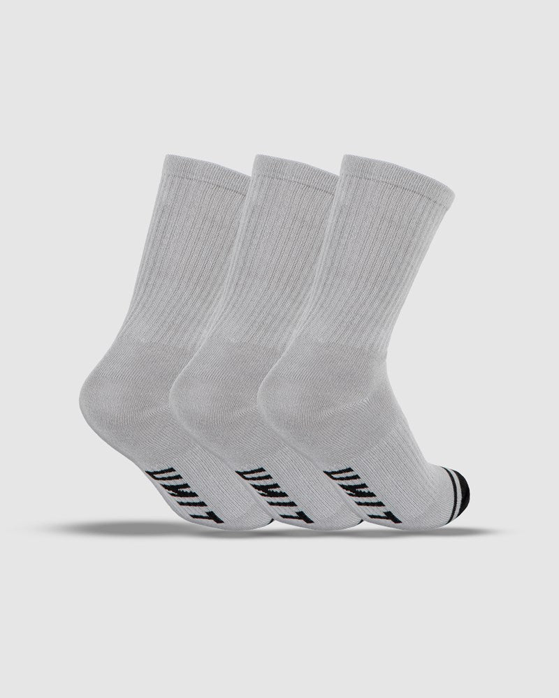 Unit Youth Crew Socks 3 Pack
