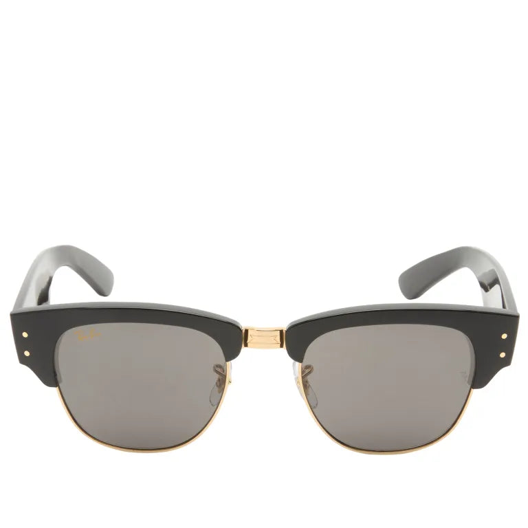 Ray Ban Mega Clubmaster Black/Gold Grey Lens