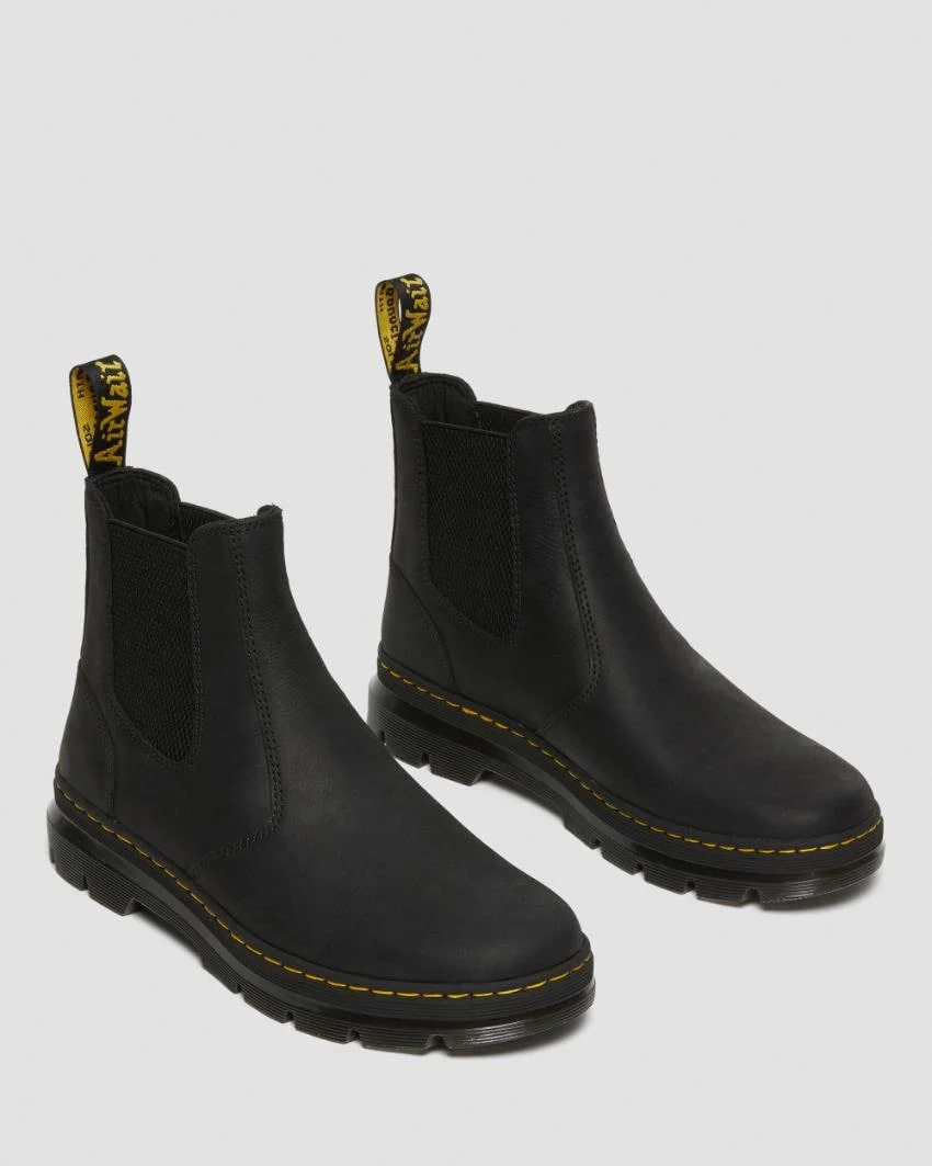 Dr. Martens Embury Leather Chelsea Boot - Black Wyoming