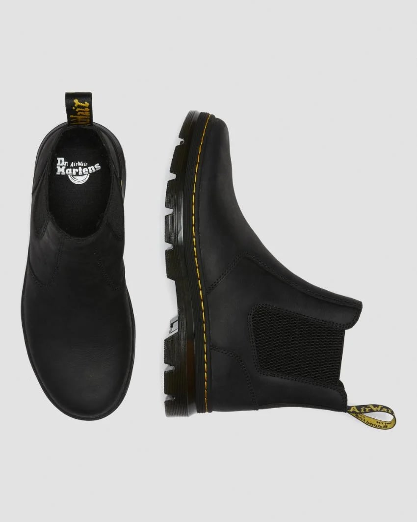 Dr. Martens Embury Leather Chelsea Boot - Black Wyoming