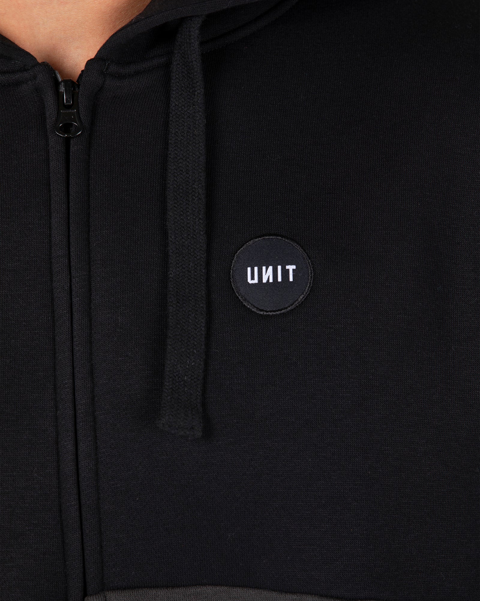 Unit Border Zip Thru Hoodie