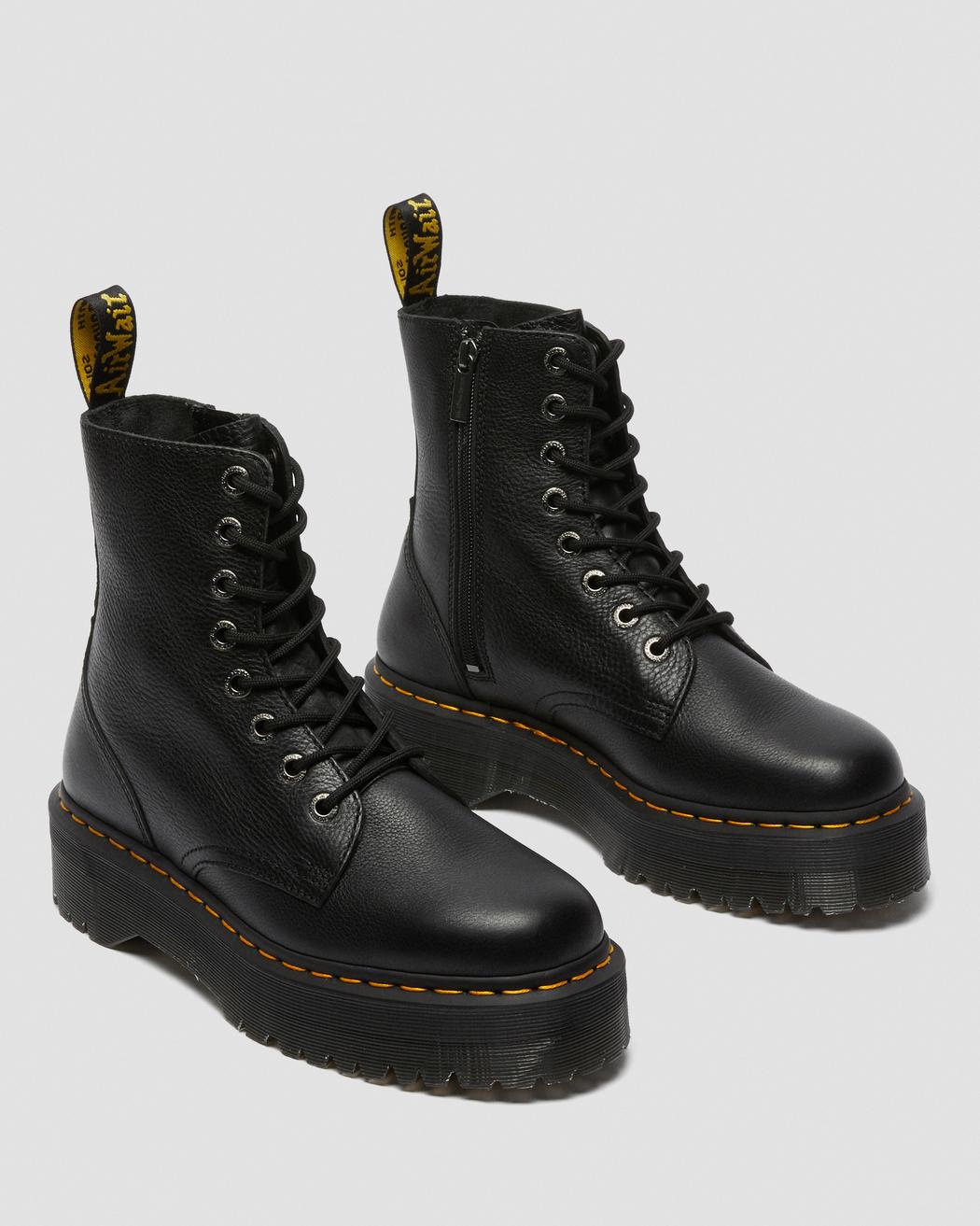 Dr Martens Jadon Pisa Leather Platform Boots