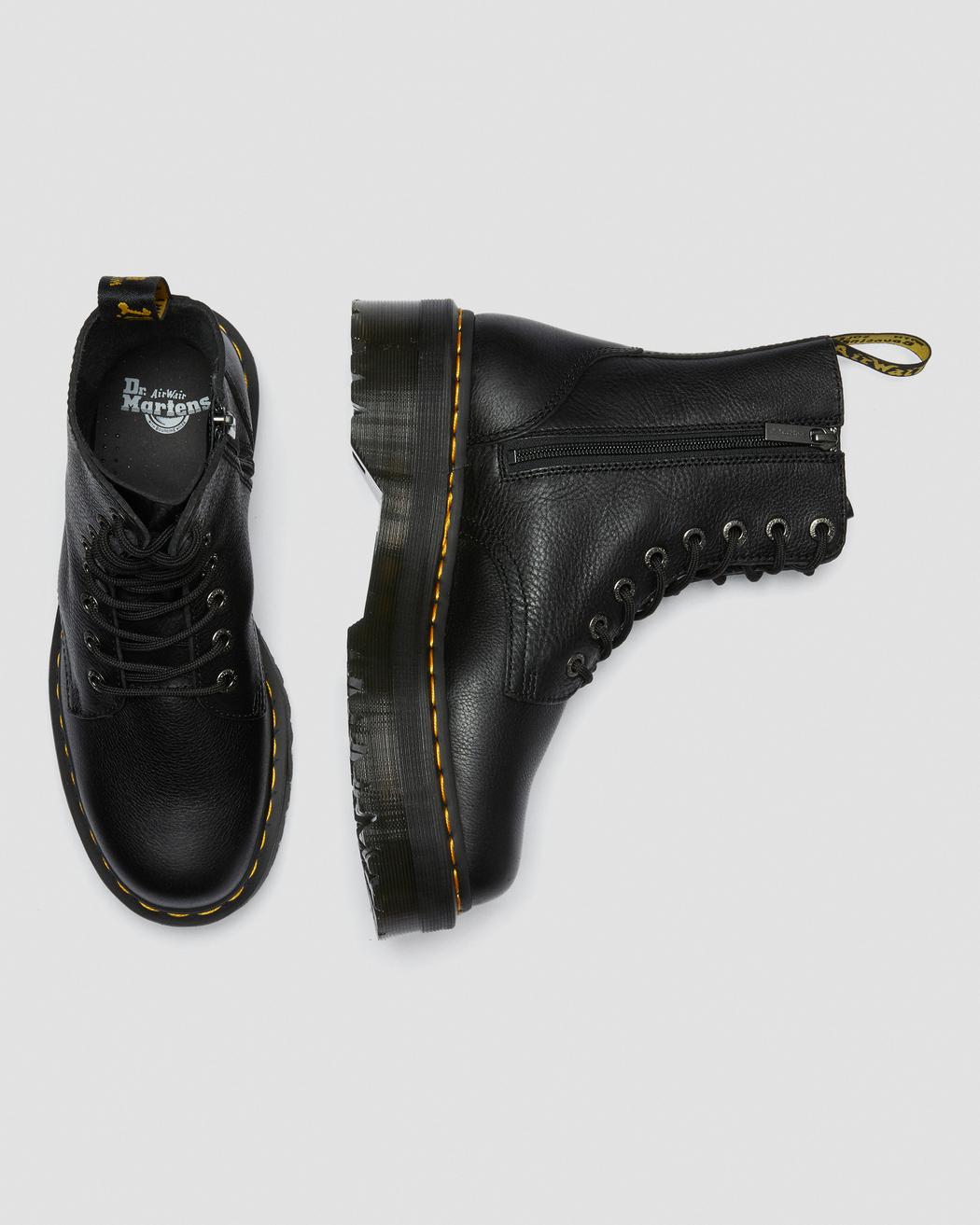 Dr Martens Jadon Pisa Leather Platform Boots