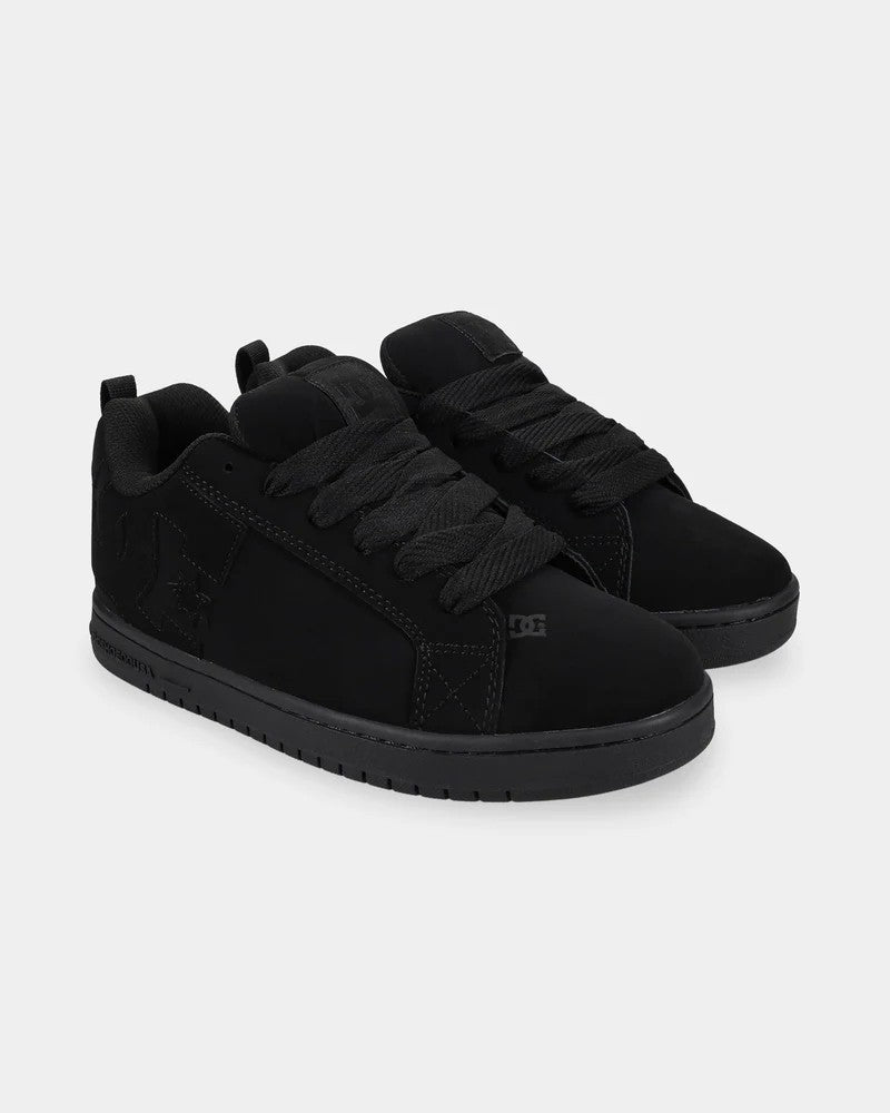 DC Court Graffik - Black/Black/Black