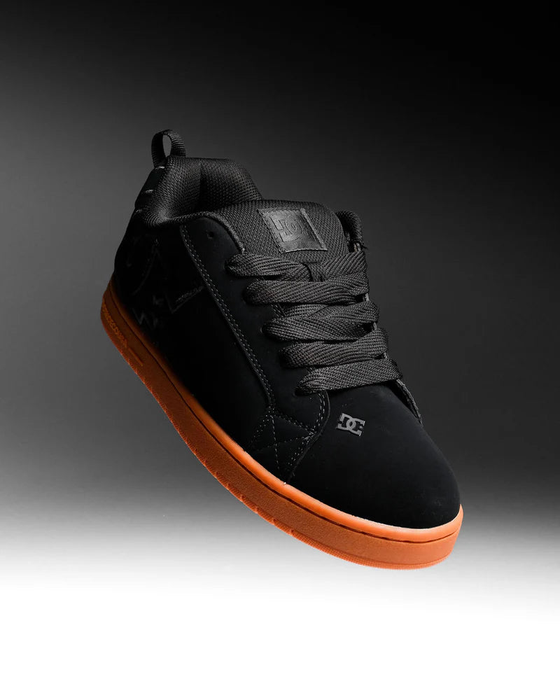 DC Court Graffik - Black/Gum