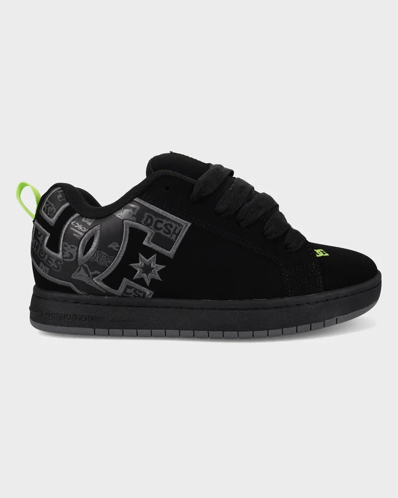 DC Court Graffik - Black/Grey/Lime