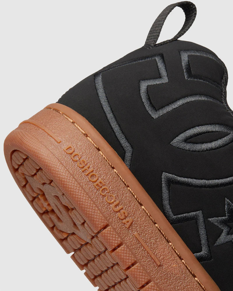 DC Court Graffik - Black/Gum