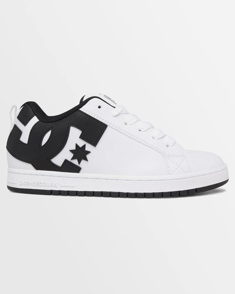 DC Court Graffik - White/Black/Black