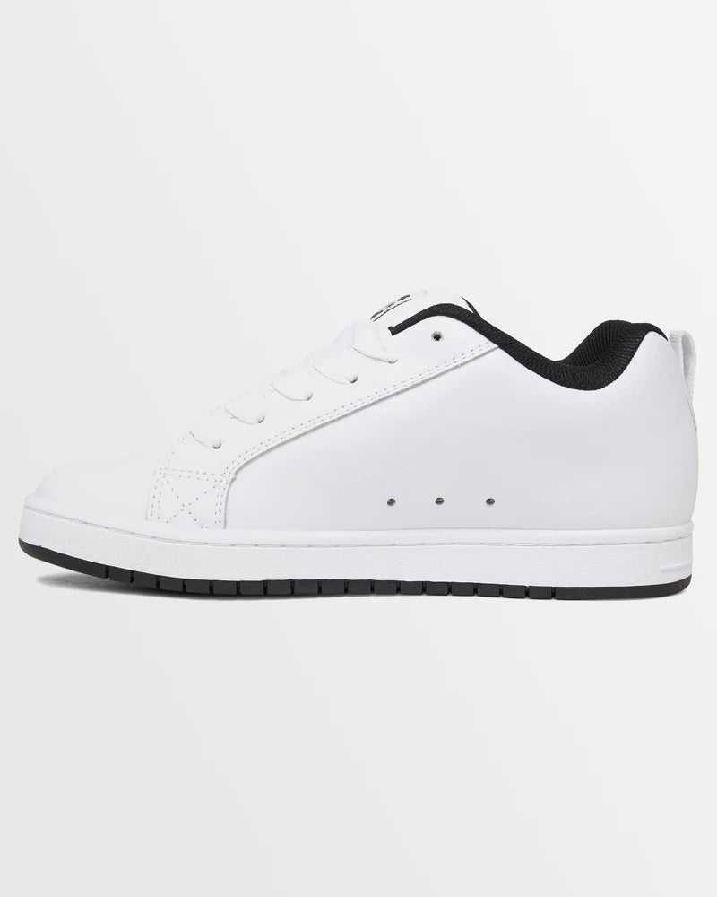 DC Court Graffik - White/Black/Black