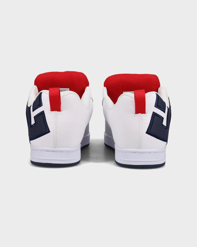 DC Court Graffik - White/Navy/Red