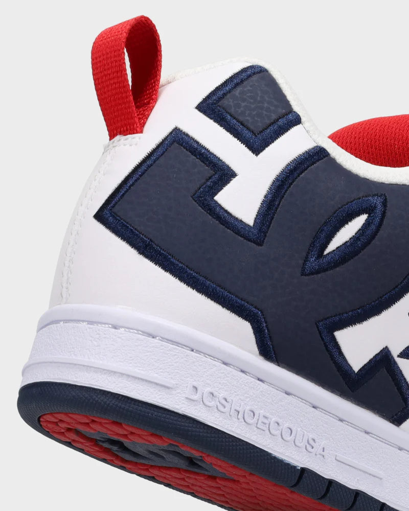 DC Court Graffik - White/Navy/Red