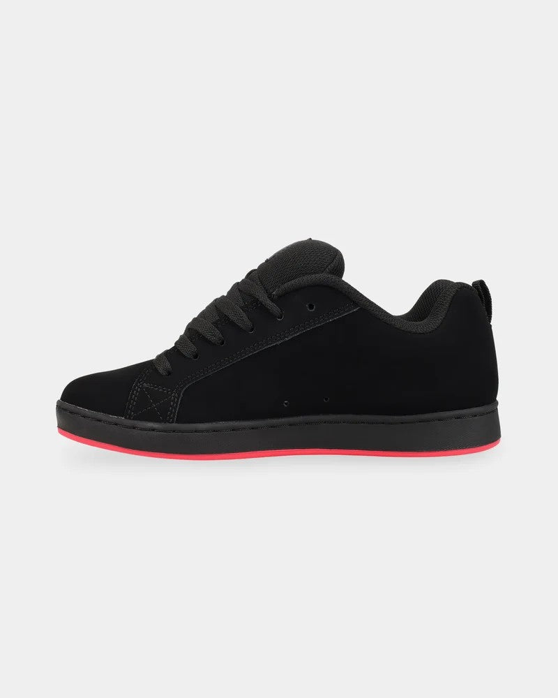 DC Womens Court Graffik - Black/Hot Pink