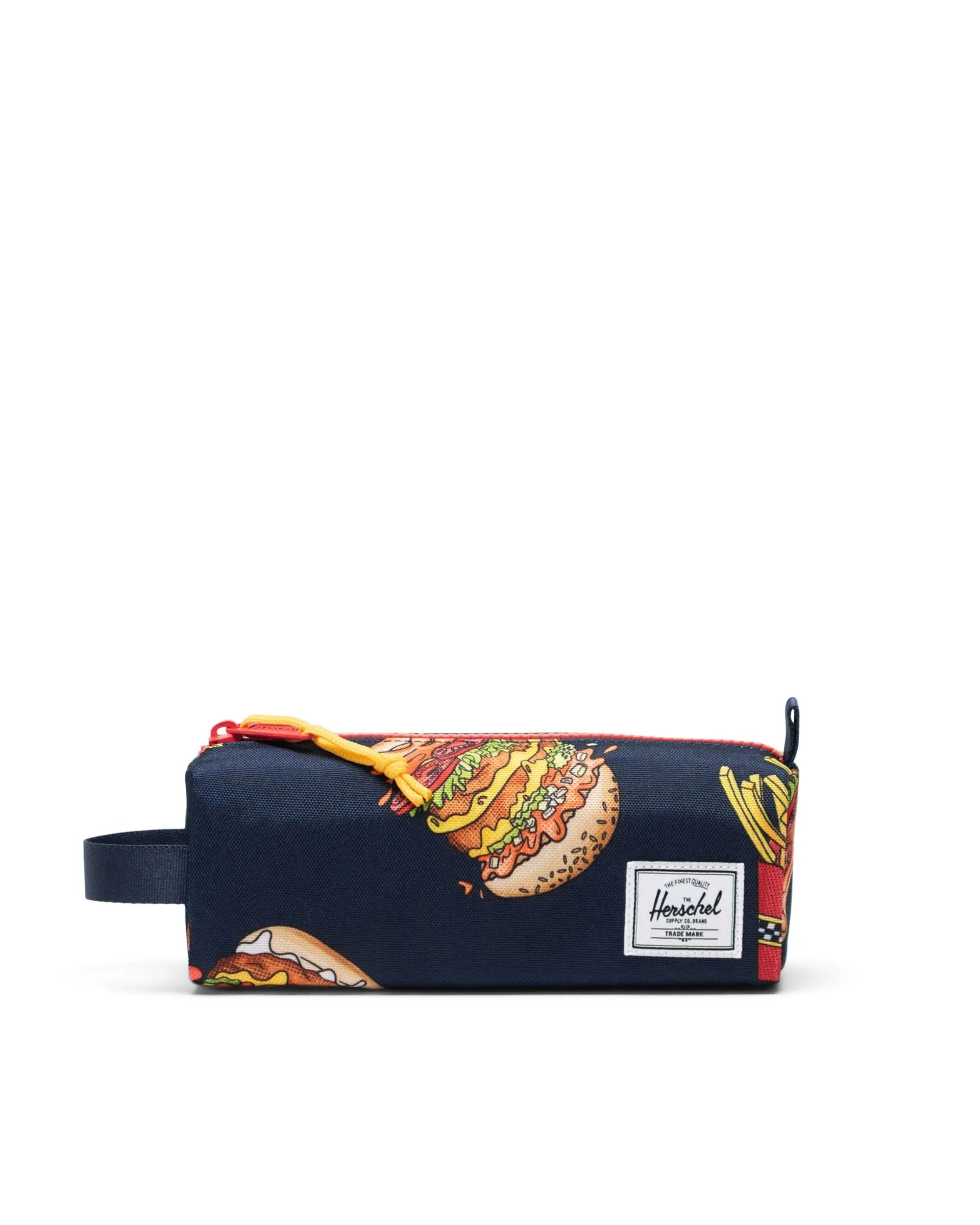 Herschel Settlement Pencil Case Little Herschel - Burgers and Fries
