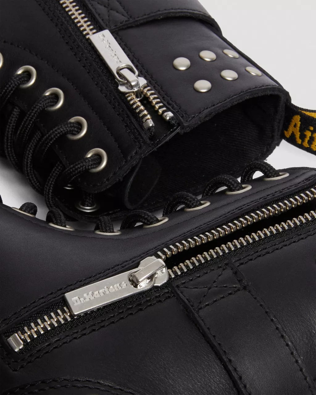 Dr Martens 1460 Pascal Hardware Nappa Leather Lace Up Boots