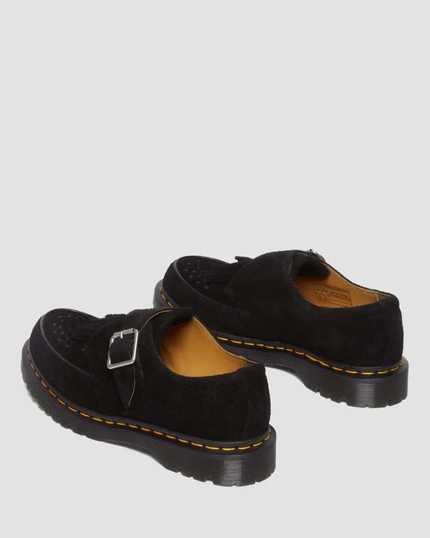 Dr Martens Ramsey Monk Suede Creepers - Black Desert Oasis