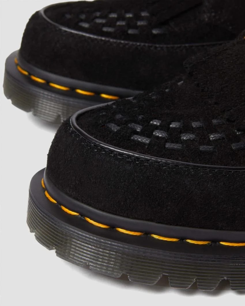 Dr Martens Ramsey Monk Suede Creepers - Black Desert Oasis