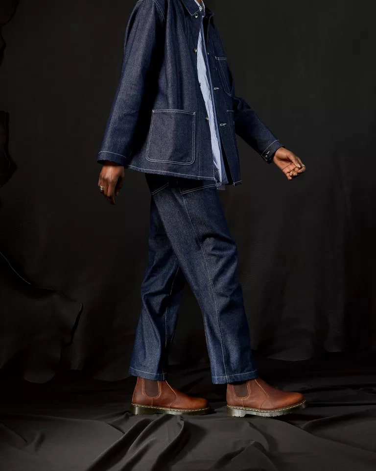 Dr. Martens 2976 Ambassador Leather Chelsea Boots - Cashew