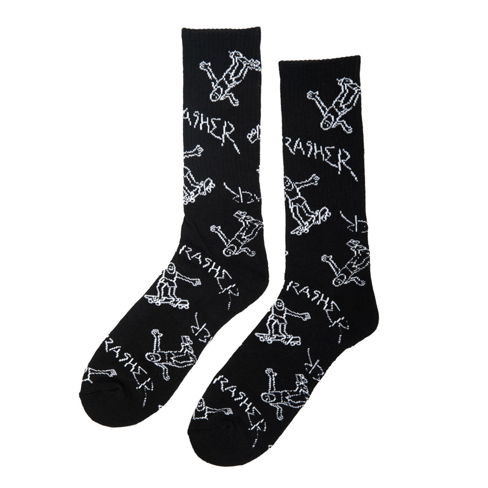 Thrasher Gonz Logo Crew Socks