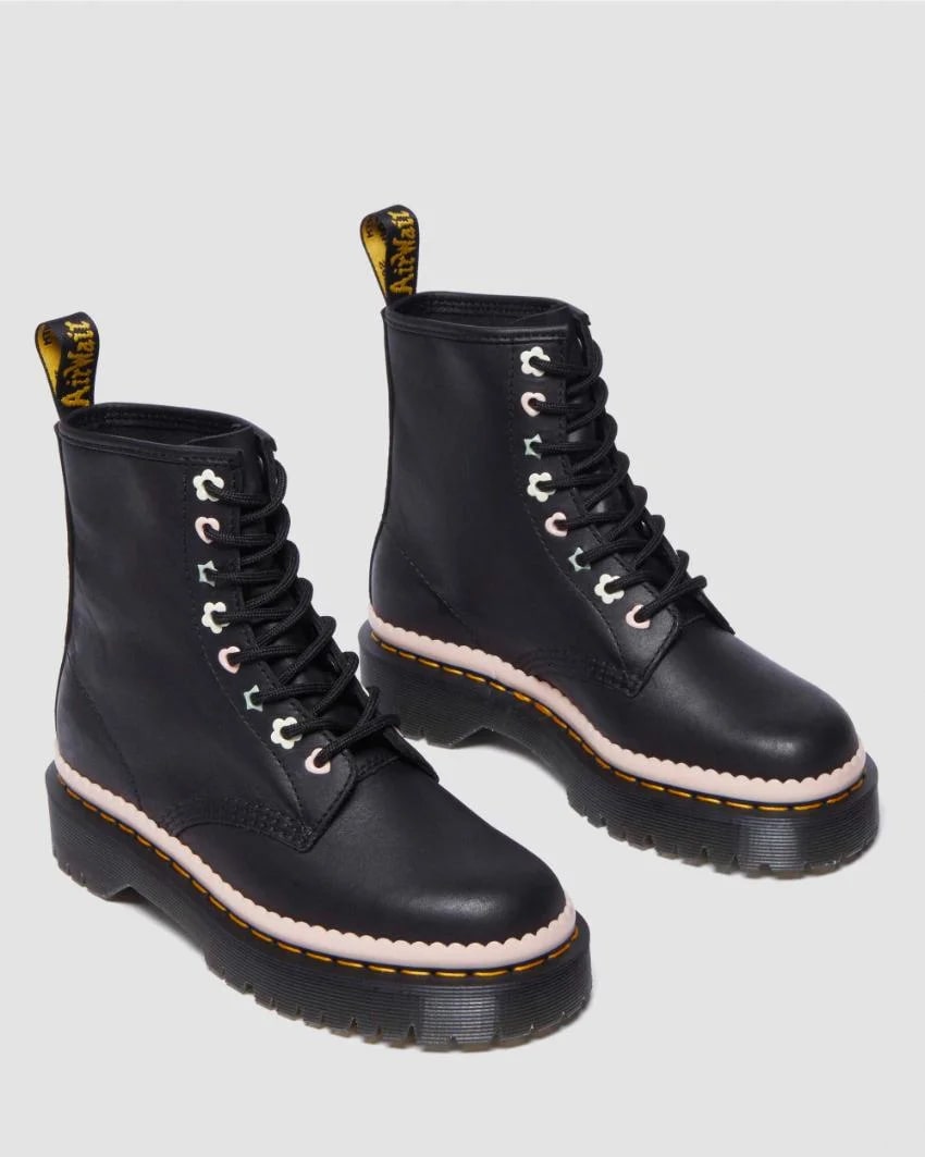 Dr. Martens 1460 Pascal Zip Luxe Nappa - Black Sendal