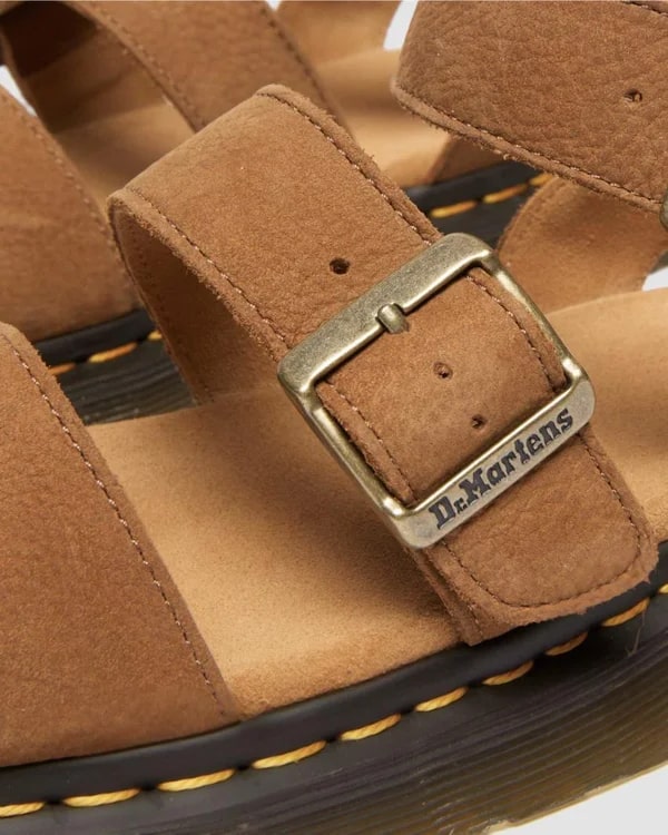 Dr. Martens Gryphon Sandal - Desert Brown Tumbled Nubuck