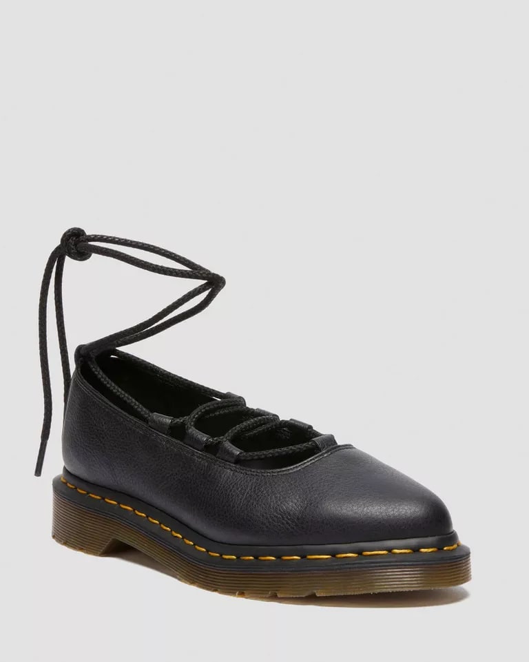 Dr. Martens Elphie II Lace Up Shoe - Black Virginia