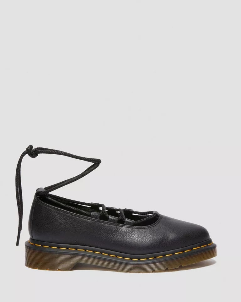 Dr. Martens Elphie II Lace Up Shoe - Black Virginia