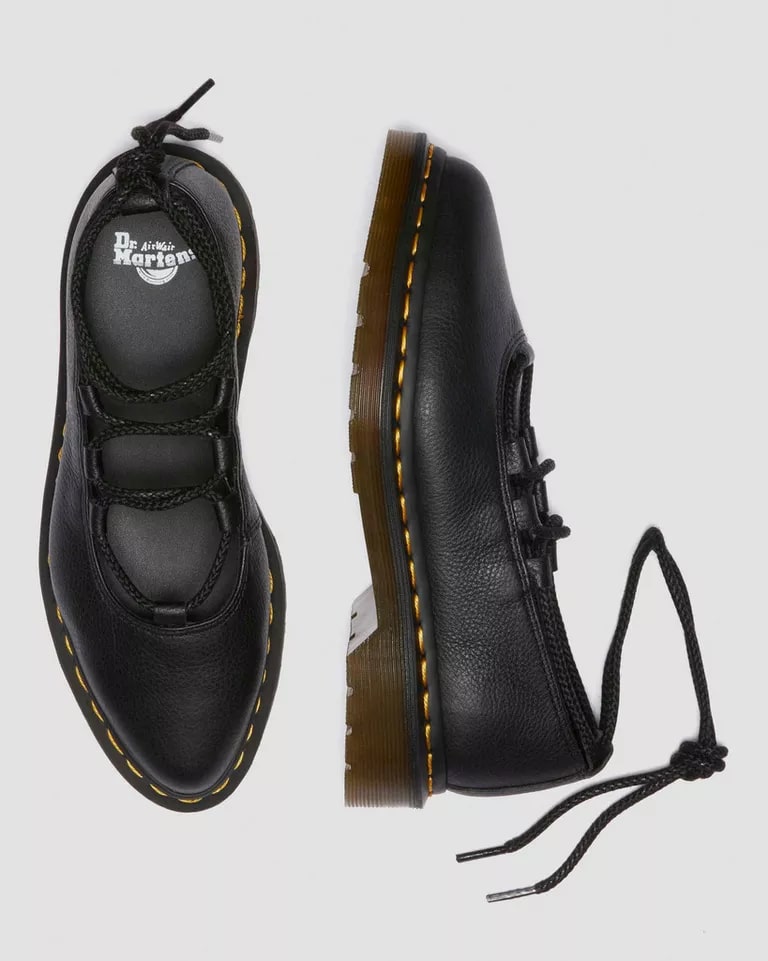 Dr. Martens Elphie II Lace Up Shoe - Black Virginia