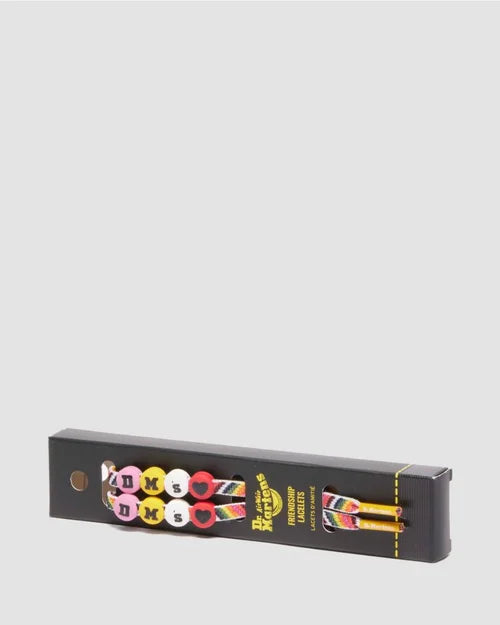 Dr. Martens 140CM Friendship Laces Yellow/Recycled Polyester (8-10 Eye)