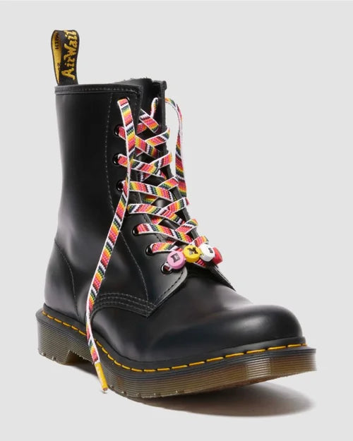 Dr. Martens 140CM Friendship Laces Yellow/Recycled Polyester (8-10 Eye)