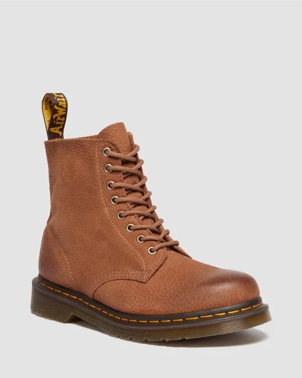 Dr. Martens 1460 8 Eye Boot - Desert Brown Tumbled Nubuck