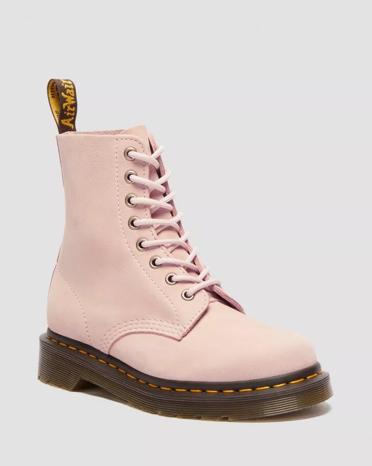 Dr. Martens 1460 8 Eye Boot - Powder Pink Milled Nubuck