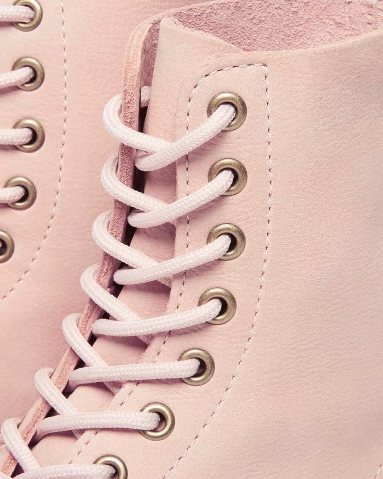 Dr. Martens 1460 8 Eye Boot - Powder Pink Milled Nubuck
