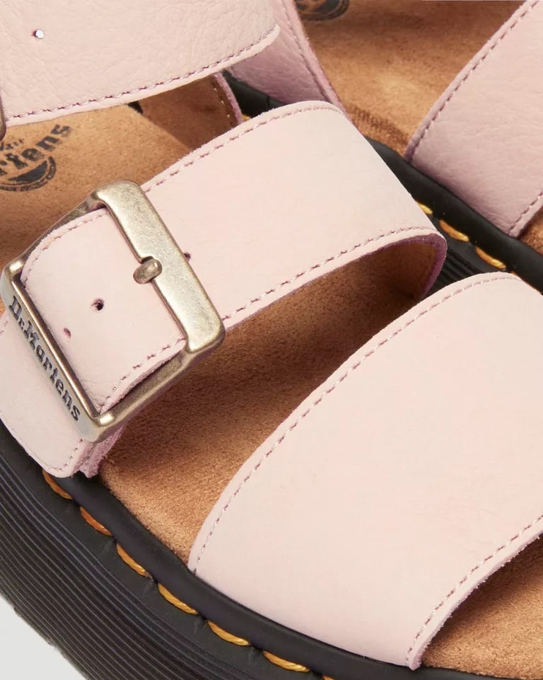 Dr. Martens Gryphon Quad Sandal - Powder Pink Milled Nubuck
