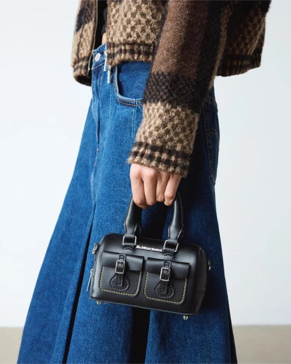 Dr. Martens Mini Top Handle Bag - Black Kiev