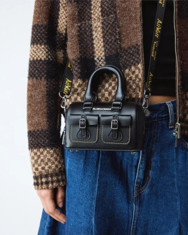 Dr. Martens Mini Top Handle Bag - Black Kiev