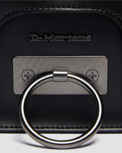 Dr. Martens 7" Leather Hardware Satchel - Black Kiev