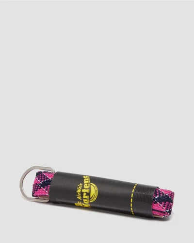 Dr Martens Tartan Woven Laces Pink Multi