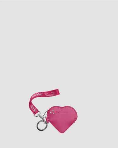 Dr Martens Heart Keyring Purse - Fuschia Pink Kiev