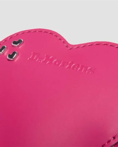 Dr Martens Heart Keyring Purse - Fuschia Pink Kiev