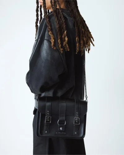 Dr Martens 11" Black Kiev Satchel