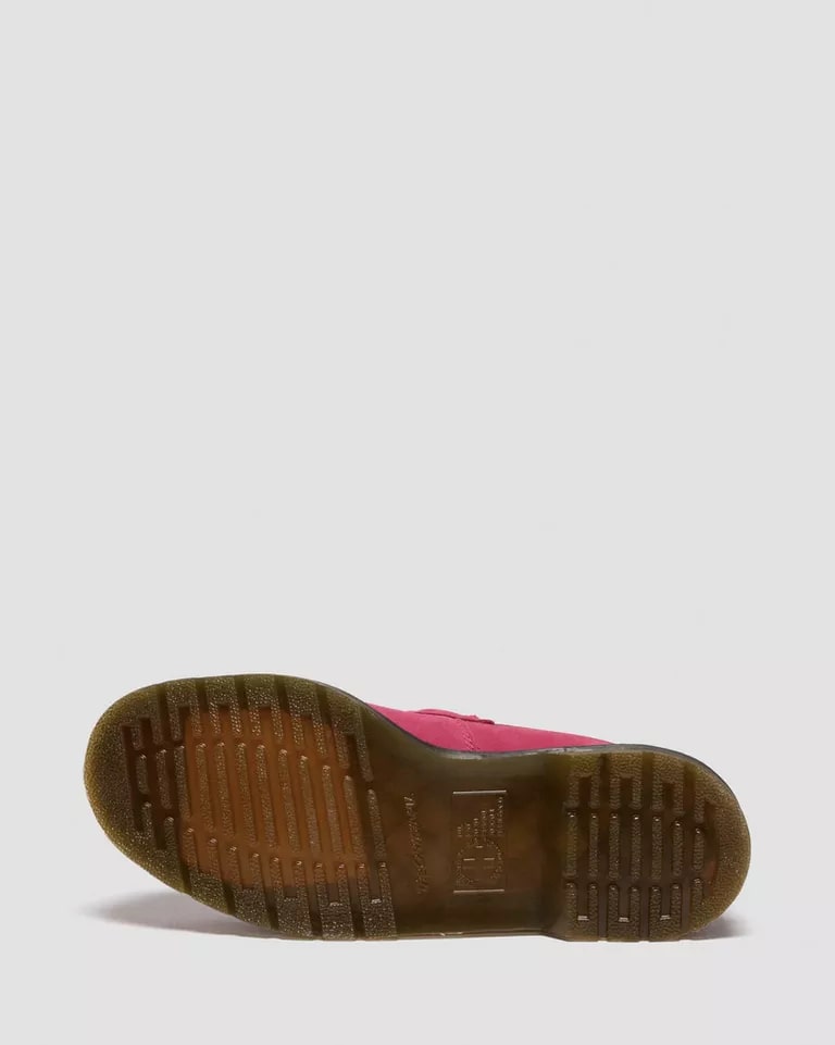 Dr. Martens Adrian Snaffle Loafer - Fuchsia Pink Milled Nubuck WP