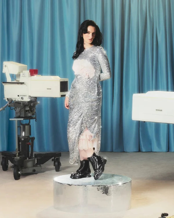 Dr. Martens 1460 HDW Studded 8 Eye Boot - Black Buttero