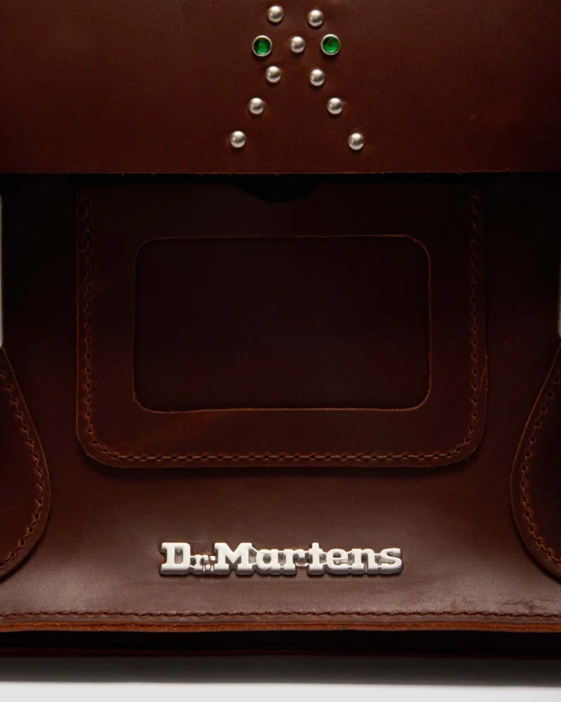Dr. Martens 11" Leather Satchel - Amber Tan Mayhem RB