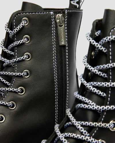 Dr. Martens Jadon WDS 8 Eye Boot - Black Sendal