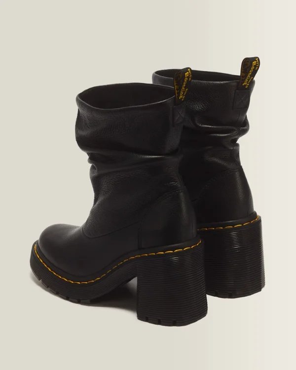 Dr. Martens Kasey Lo Pull On Boot - Black Virginia
